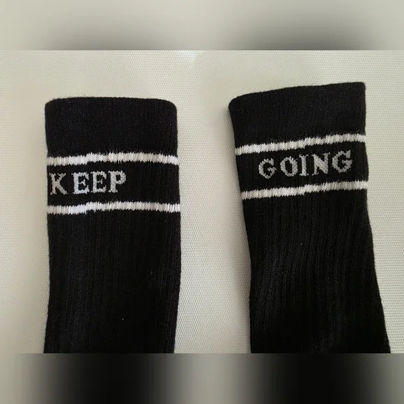 Pure Barre "Keep Going" Sticky Socks - Picture 2 of 5